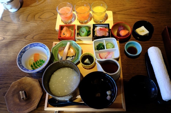 翠嵐の朝食（和食）