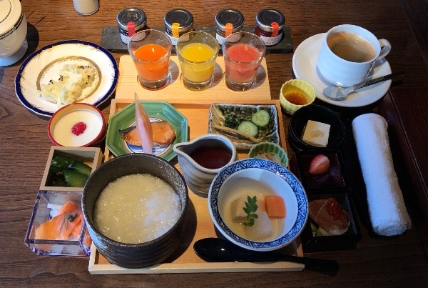 翠嵐の朝食「和食」
