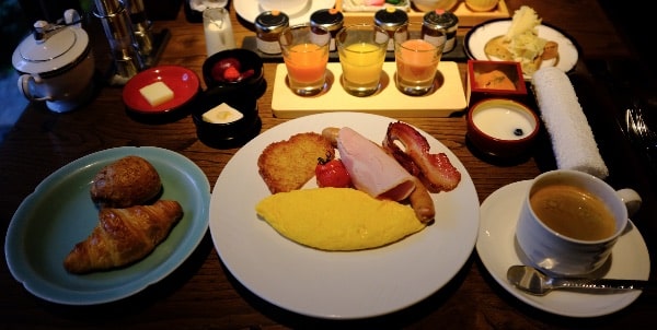 翠嵐の朝食「洋食」