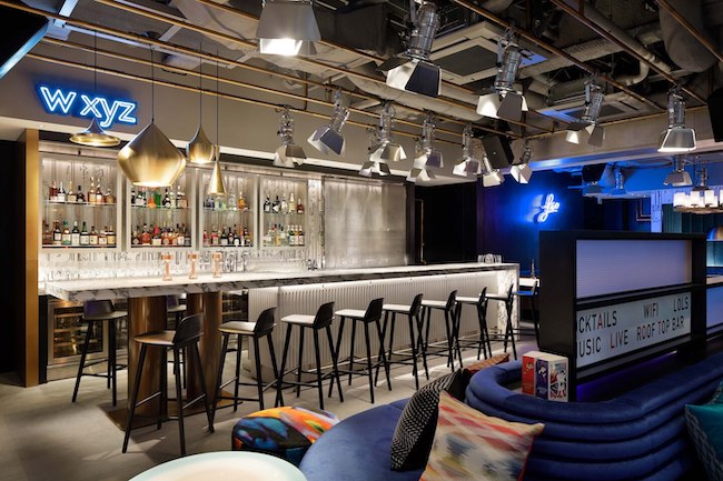 アロフト東京銀座の「W XYZ BAR」